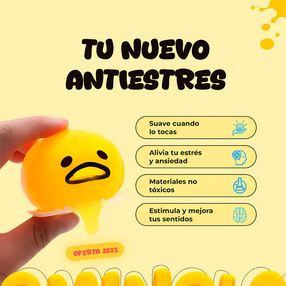 Emoji Antiestrés con Slime